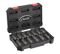 Vigor V5550L Auen-Sechskant Kraft-Steckschlsseleinsatz-Set
