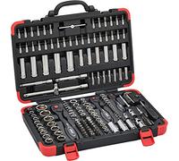VIGOR Set chiavi a bussola V2461N - 172 pezzi con cricchetto reversibile, prolunghe e vari bit