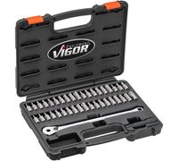 VIGOR Set di punte chiave a cricchetto ∙ V7784