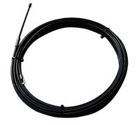 Vigor Sonde Passacavi, Filo Nylon, Nero, 4 mm, 20 m