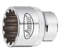 Vigor V1993 - Chiave a bussola multiprofilo, 15 mm, 1/2"