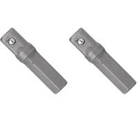Vigor V2452N - Adattatore da 6,3 mm a 1/4" quadrato (Confezione da 2)