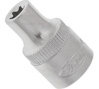 ViGOR V2727N Presa Torx, larghezza chiave E7, attacco quadro da 3/8 di pollice (10 mm), profilo E, lunghezza 28 mm, utensile per lavori di precisione'.