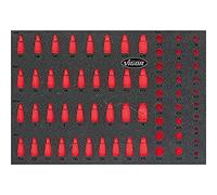 Vigor V2838 Set di bussole con inserto in schiuma morbida 1/1