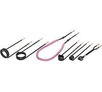 ViGOR V4891/6 Set di prolunghe per bobine a induzione, 6 pezzi, composto da focus, bobine rigide e flessibili, per un riscaldamento preciso, adatto al riscaldatore a induzione V4891'.