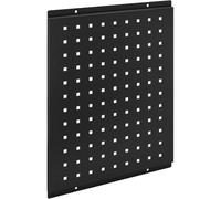 ViGOR V6399 Pannello forato per carrelli da officina serie L e XL, flessibile per la sistemazione degli utensili, 520 x 400 mm, fissaggio in manicotti filettati esistenti