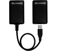 Vigor VAD-2010 Extender USB 2.0 per lunghezza del cavo, funziona con piattaforme PC e sistema operativo, supporta qualsiasi velocità, nero, alimentato da bus e autoalimentato (DC 5V, 2A), unità master