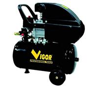 Vigor Vca-24L Compressori 220 V 1 Cilindro Trasmissione Diretta 2 CV 24 l