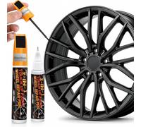 Vigorder Penna Ritocco Carrozzeria 2PCS Ripara Graffi per Cerchi Auto | Ritocco Vernice Auto, Formula 2 In 1, Asciugatura Rapida, Finitura Liscia, Facile Applicazione, Copre Graffi E Scheggiature