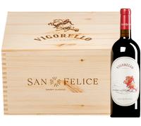 Vigorello Rosso Toscana IGT 2020 6 bottiglie in cassetta di legno 4,5 l