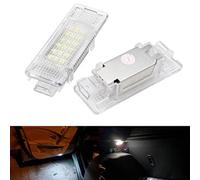 VIGORFLYRUN PARTS LTD 2pcs Luci Targa a LED Luce Lampada Posteriore 6000K Xeno Bianco Canbus Error Free per X1 X3 X5 X6 Z4 E90 6-Series