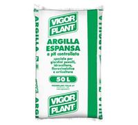 VigorPlant ARGILLA ESPANSA → 50 Lt - Piante Drenaggio Vasi Giardino Idrocultura