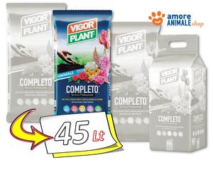 VigorPlant COMPLETO → 10 / 20 / 25 / 45/ 70 Lt - Terriccio UNIVERSALE per Piante