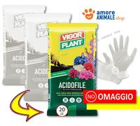 VigorPlant Terriccio per ACIDOFILE → 20 / 70 Lt - per Ortensie Gardenie Azalee