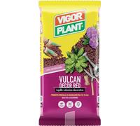 Vulcan Decor Red Lapillo vulcanico Decorativo Confezione da 20 Litri (2 pz)