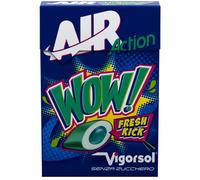 Vigorsol Air Action WOW Chewing gum Senza Zucchero, 20 gomme