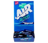 Vigorsol Air Action, Gomme da Masticare Senza Zucchero, Chewing Gum Gusto Menta, 250 monoporzioni da 2 Gomme ognuno incartate singolarmente, Confezione da 500 Confetti