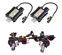 VIGORTHERIVE 55W HID Xenon H1 Kit Faro Lampadina allo Xeno per Auto 5000K Reattori elettronici digitali Sottili