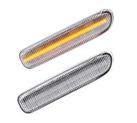VIGORTHRIVE Lampeggiatore dinamico Indicatore sequenziale Lampada ripetitore Indicatore di direzione Laterale a LED Indicatore di direzione Compatible for BMW 3 Series E46 1997-2001