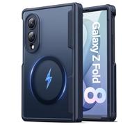 Vihibii for Samsung Galaxy Z Fold 8 Case with Front Screen Protector, Black