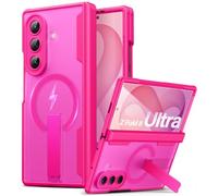 Vihibii for Samsung Galaxy Z Fold 8 Ultra Case with Stand, 2026, Hot Pink | HD Front Screen Protector, Compatible with MagSafe, Rugged Hinge Protection, Full Camera Protective, Shockproof, Women Men