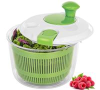 Vihoom Centrifuga Insalata, 3L Mini Asciuga Insalata Centrifuga con Ciotola e Cestino in Rete, Lava Insalata Centrifuga per Lava e Asciuga Rapidamente Verdure e Frutta