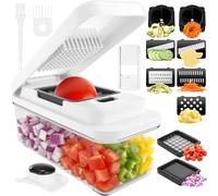 Vihoom Taglia Verdure e Spiralizzatore, Mandolina per Verdure professionale, Tag