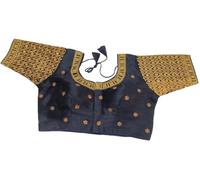 Vihu Fashion Camicetta da donna già pronta da ricamare multi codifica filo d'oro designer etnico indiano cucito donna pronta da donna mezza manica Sari camicetta per le donne per Saree Lehenga Choli