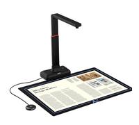 VIISAN Scanner per libri - Scanner portatile da 27 MP max A2. Ideale per periodici, libri, documenti. Supporta A3/A4/A5, schede. OCR multilingue, Mac/Windows