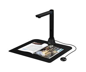 Viisan VK16 - Scanner digitale per documenti e libri formato A3, sensore da 16 MP, doppia pagina lisciatura e suddivisione automatica, riconoscimento testo, Visualizer scansione automatica, portatile