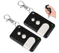 Viitech 2 pezzi per garage con portachiavi, trasmettitore manuale per porta del garage, telecomando per porta del garage, compatibile con LiftMaste 84330E 84333E 84335E