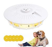 Viitech Trappola per Pulci 1 Confezione, Killer Elettrico per Pulci con Batteria AAA/Alimentato Tramite USB con 4 modalità di Luce, Lampada per Intrappolare Le Pulci Non Tossica