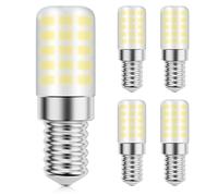 VIIVUU Lampadine LED E14, lampade E14 400LM 4W Equivalenti 40W Lampada Alogena, Lampadina Mais Risparmio Energetico Nessun Sfarfallio, Bianco Fredda 6000k Non Dimmerabile per Plafoniera, 4 pezzi