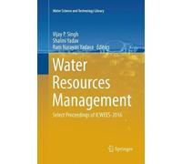 Vijay P Singh Water Resources Management (Tascabile)