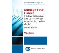 Vijay Sathe Manage Your Career (Tascabile)