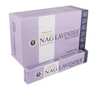 Vijayshree Golden Nag Bastoncini di Incenso alla Lavanda Diffusore Naturale M...