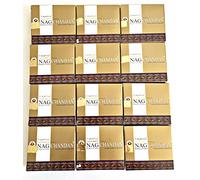 Vijayshree Golden Nag Chandan Sandalwoofd incenso x 12 scatole