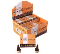 Vijayshree Golden Nag Cinnamon Masala Incense Cone Natural Dry Dhoop 12X 10 Cono