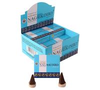 Vijayshree Golden Nag Reiki Energy Masala Incense Natural Dry Dhoop 12X10 Coni