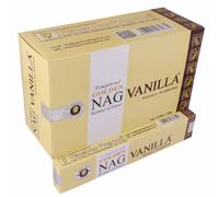 Vijayshree Golden Nag Vanilla Incense Sticks Diffusore di Profumo Masala...