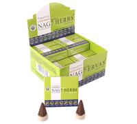 Vijayshree Golden Natural Dry Dhoops Nag 7 erbe Masala incenso Dhoop 120 coni