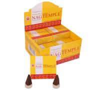 Vijayshree Golden Natural Dry Dhoops Nag Temple Masala Incenso Dhoop 120 Coni