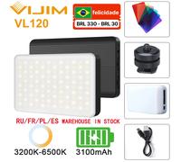 VIJIM VL120 Led Video Light 3200-6500K con diffusore RGB Effect Camera Light Vlog Fill Light Photography Lighting Studio Lamp