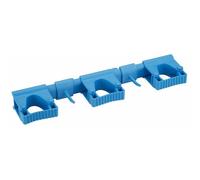Vikan 10113 Sistema Sanitario Hi-Flex Staffa Da Parete, Blu (1011)