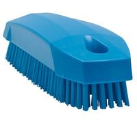 Vikan Hygiene 64403 Spazzolino Unghie S, Duro, 130 mm, Blu