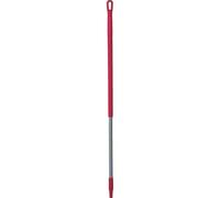 Vikan - Igiene - Asta - Ergonomica - Alluminio - Rossa - 130 cm