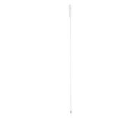 Vikan - Igiene - Cavo flessibile - Con filettatura - Manico in plastica - Nylon - Bianco
