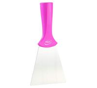 Vikan - Igiene - Raschietto per mani - Con lama in acciaio inossidabile - Con filettatura - Rosa - Largo