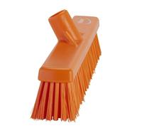 Vikan - Igiene - Scopa combinata - Setole dure/morbide - Arancione