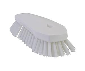 Vikan - Igiene - Spazzola Manuale Extra Grande - Setole Extra Rigide - Bianco